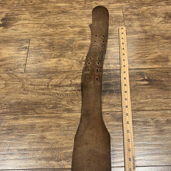 Clifford Lenox THE ORIGINAL // LEATHER LIFTING BELT // BROWN - Picture 7 of 13